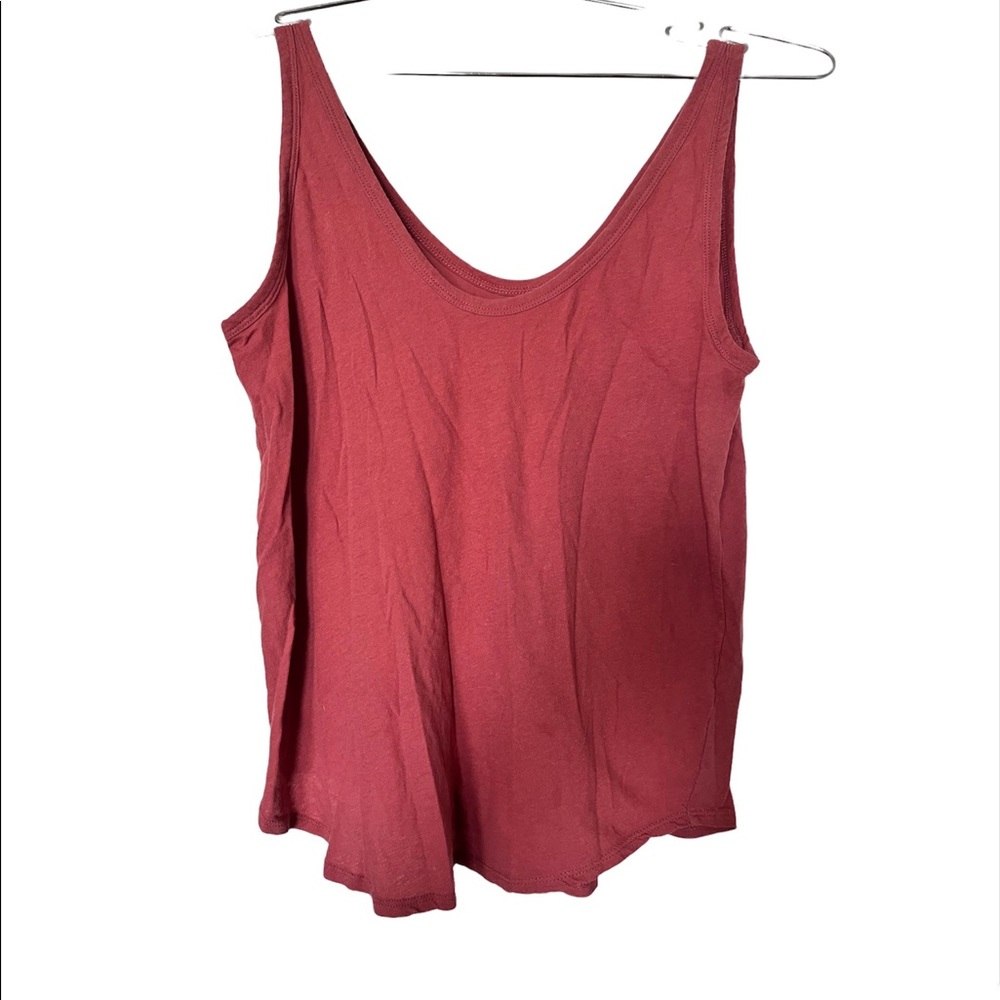 Red Basic Everlane Tank Top